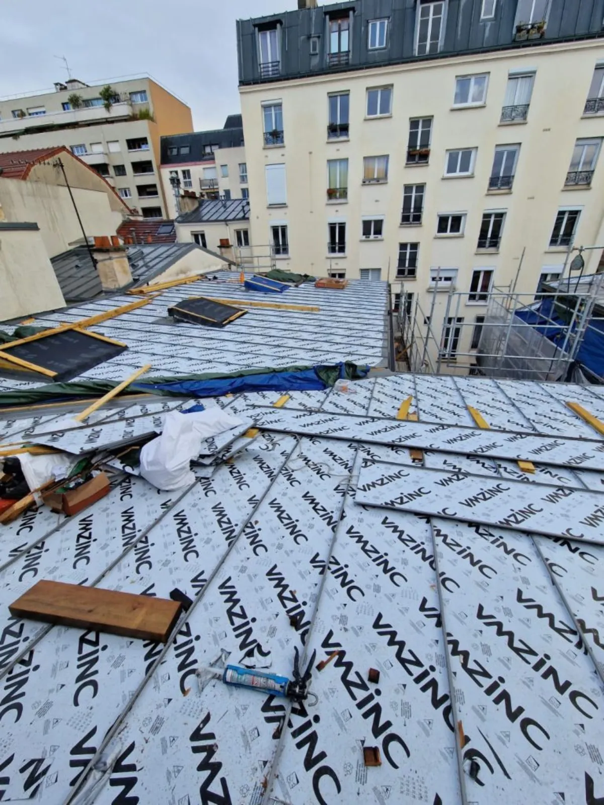 Isolation toiture zinc Yvelines 78