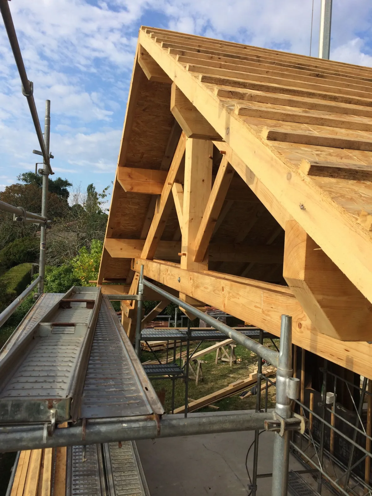 Travaux charpente bois Yvelines