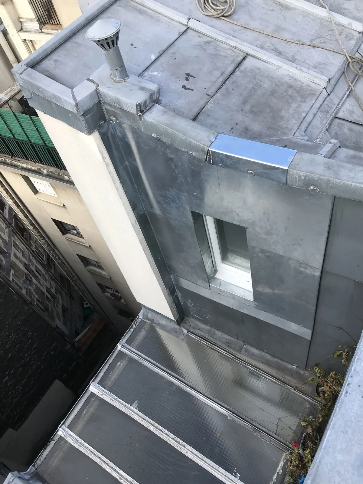 Travaux zinguerie toiture 78